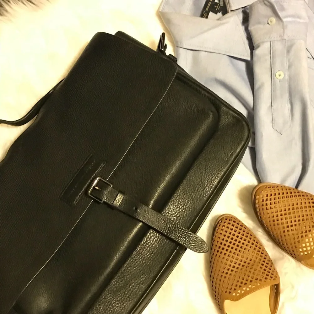 Marc by Marc Jacobs Leather Messenger Bag